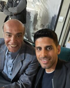 حمدي الميرغني والفنان الراحل سليمان عيد