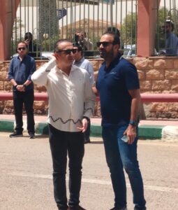 جنازة نبيل سالم زوج الإعلامية سناء منصور