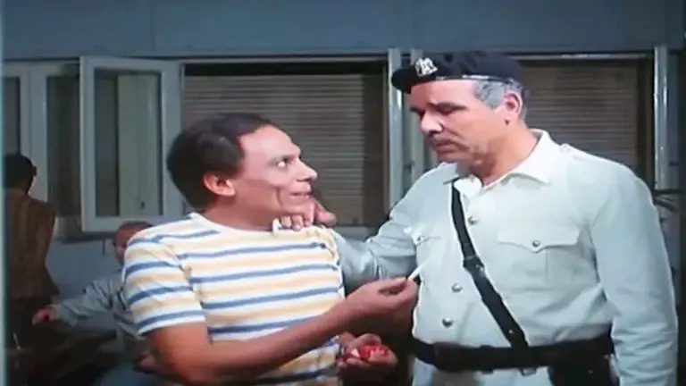 الفنان نعيم عيسى وعادل إمام