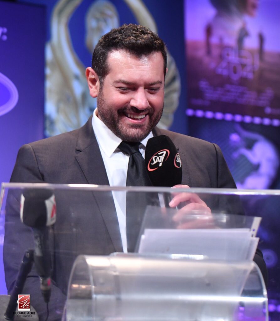 عمرو يوسف في ختام مهرجان المركز الكاثوليكي المصري للسينما