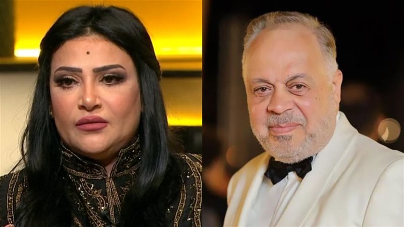 أشرف زكي وبدرية طلبة