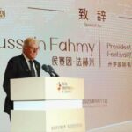 حفاوة كبيرة لرئيس مهرجان القاهرة في اليوم الأول لمشاركته بجوائز "الباندا الذهبية" في الصين النجم حسين فهمي