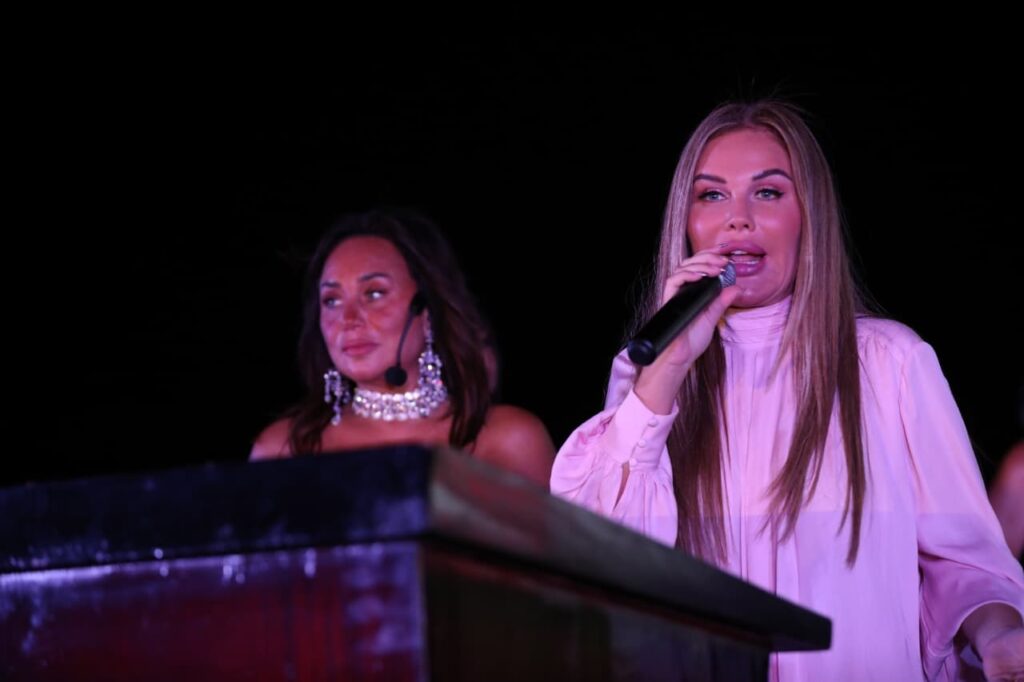 نيكول سابا في افتتاح مهرجان الغردقة لسينما الشباب