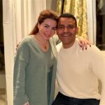 الفنان عمر السعيد ومي عز الدين