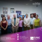 مهرجان القاهرة السينمائي الدولي يوقع اتفاقية تعاون استراتيجي مع اتحاد المعاهد الثقافية الوطنية الأوروبية لدعم المواهب السينمائية المصرية الناشئة رئيس مهرجان القاهرة السينمائي حسين فهمي