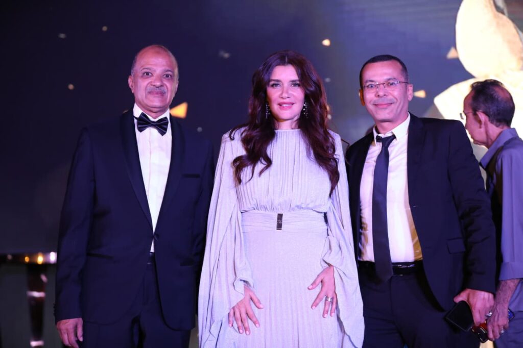 غادة عادل في افتتاح مهرجان الغردقة لسينما الشباب