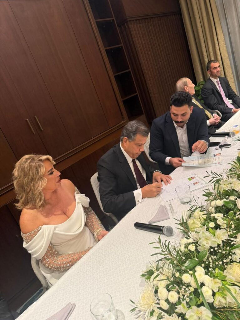 عقد قران ايناس الدغيدي وأحمد عبد المنعم