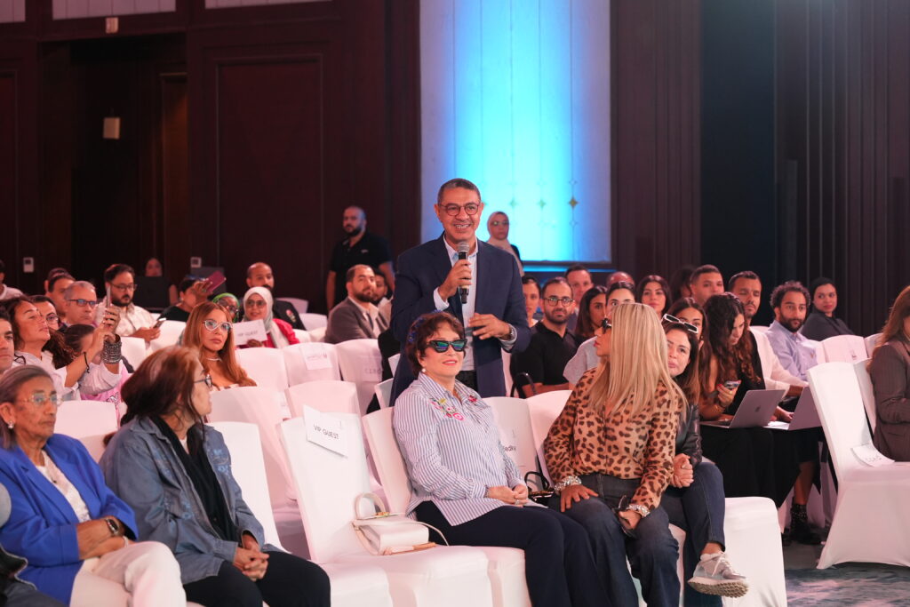 لبلبة في مؤتمر مهرجان القاهرة السينمائي الدولي46