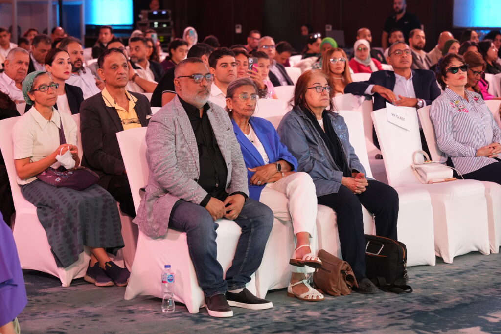 مشاهير الفن في مؤتمر مهرجان القاهرة السينمائي الدولي46