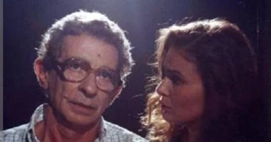يسرا مع المخرج يوسف شاهين