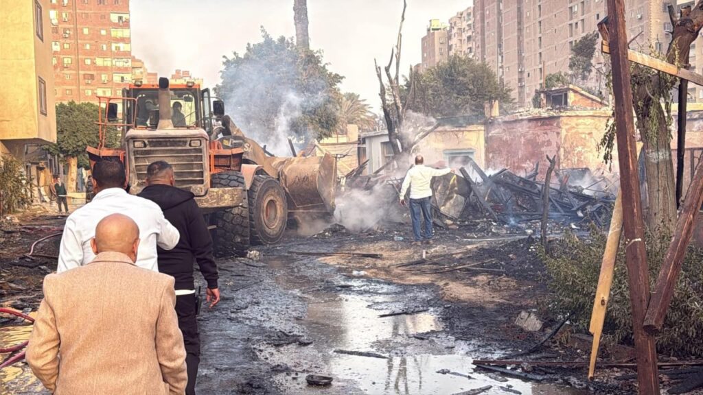 حريق ستوديو مصر