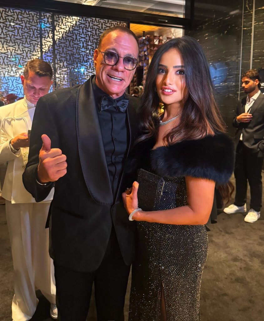 زينة وجان كلود فاندام