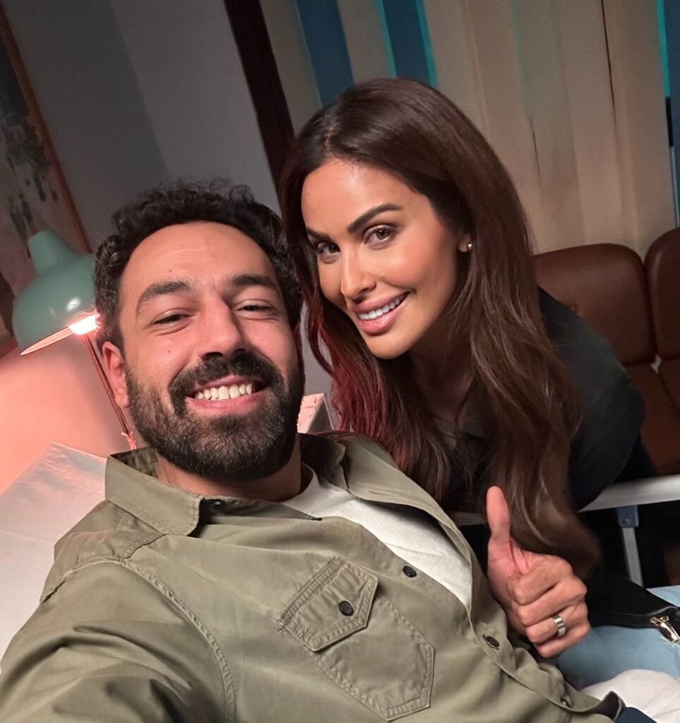 مي سليم في كواليس روج اسود