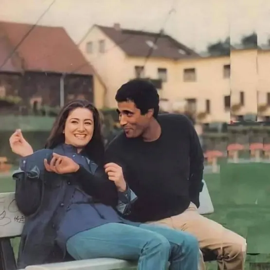 وفاء سالم في فيلم النمر الاسود مع احمد زكي