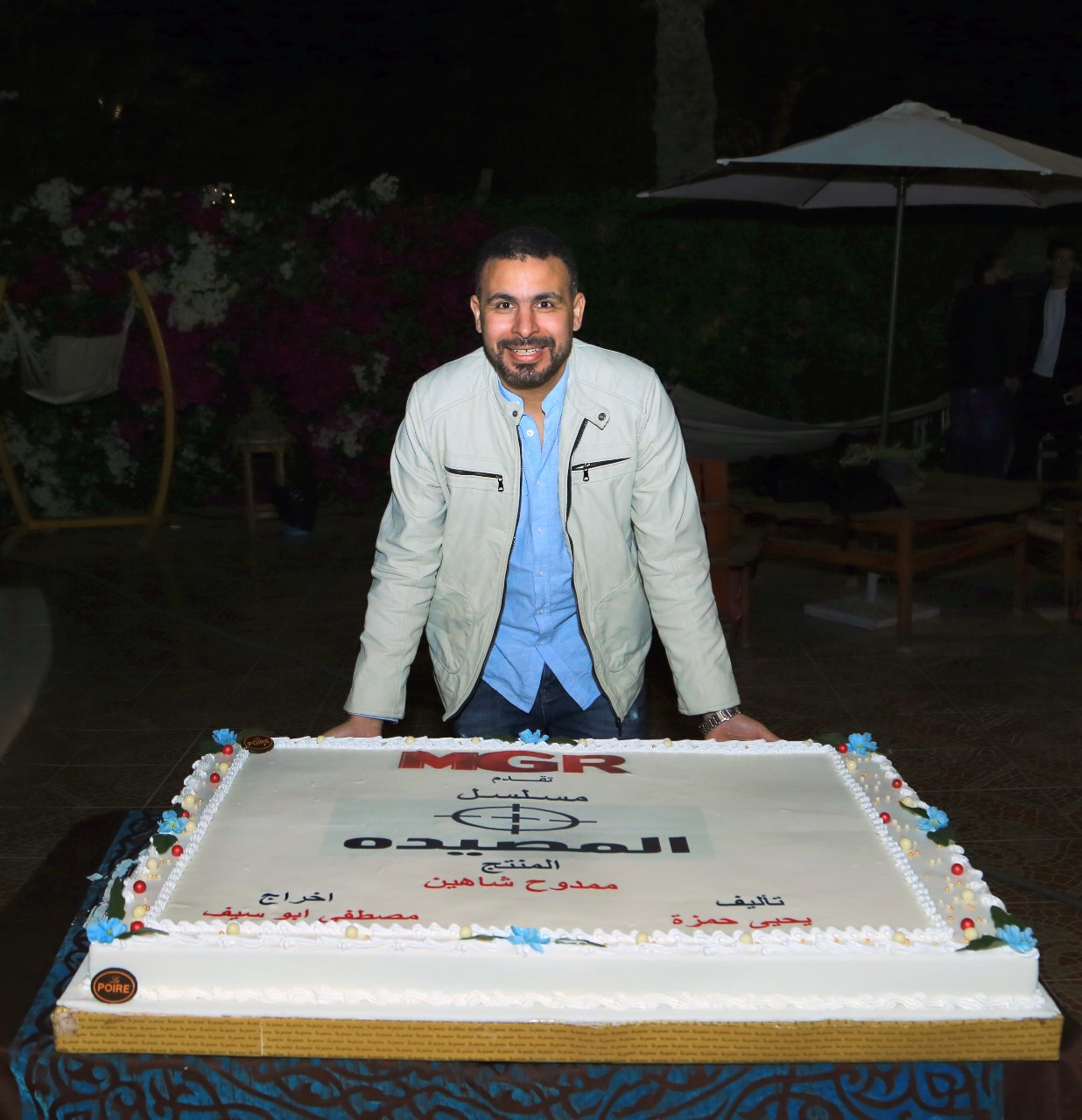 المؤلف يحيى حمزة في كواليس المصيدة