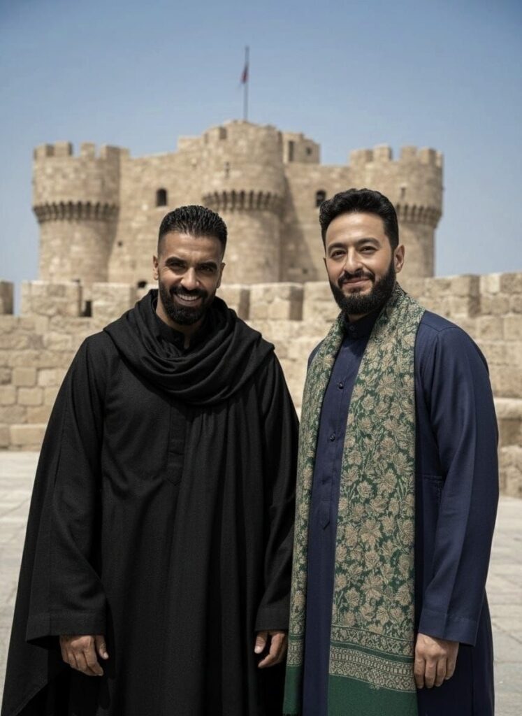 كريم العهدي وحمادة هلال في مسلسل المداح 6