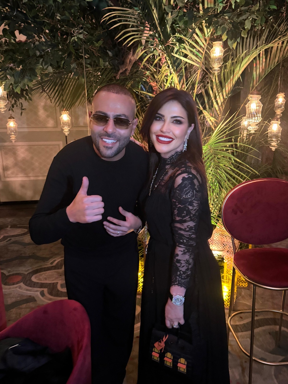 جومانا مراد تتعاون مع تامر عاشور في تتر مسلسل اللون الأزرق