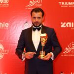 بالصور .. مصمم المجوهرات محمد القريو يواصل تألقه ويحصد جائزة "تريند أورد" للأكثر تاثيرا mssmm almjwhrat mhmd alqrew
