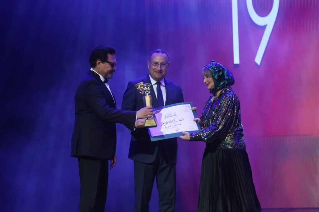تكريم شهيرة في  افتتاح المهرجان القومي للمسرح المصري